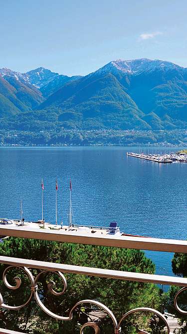 Hotel Geranio au Lac lake view